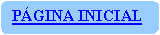 Ret�ngulo de cantos arredondados: P�GINA INICIAL