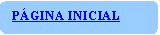 Ret�ngulo de cantos arredondados: P�GINA INICIAL